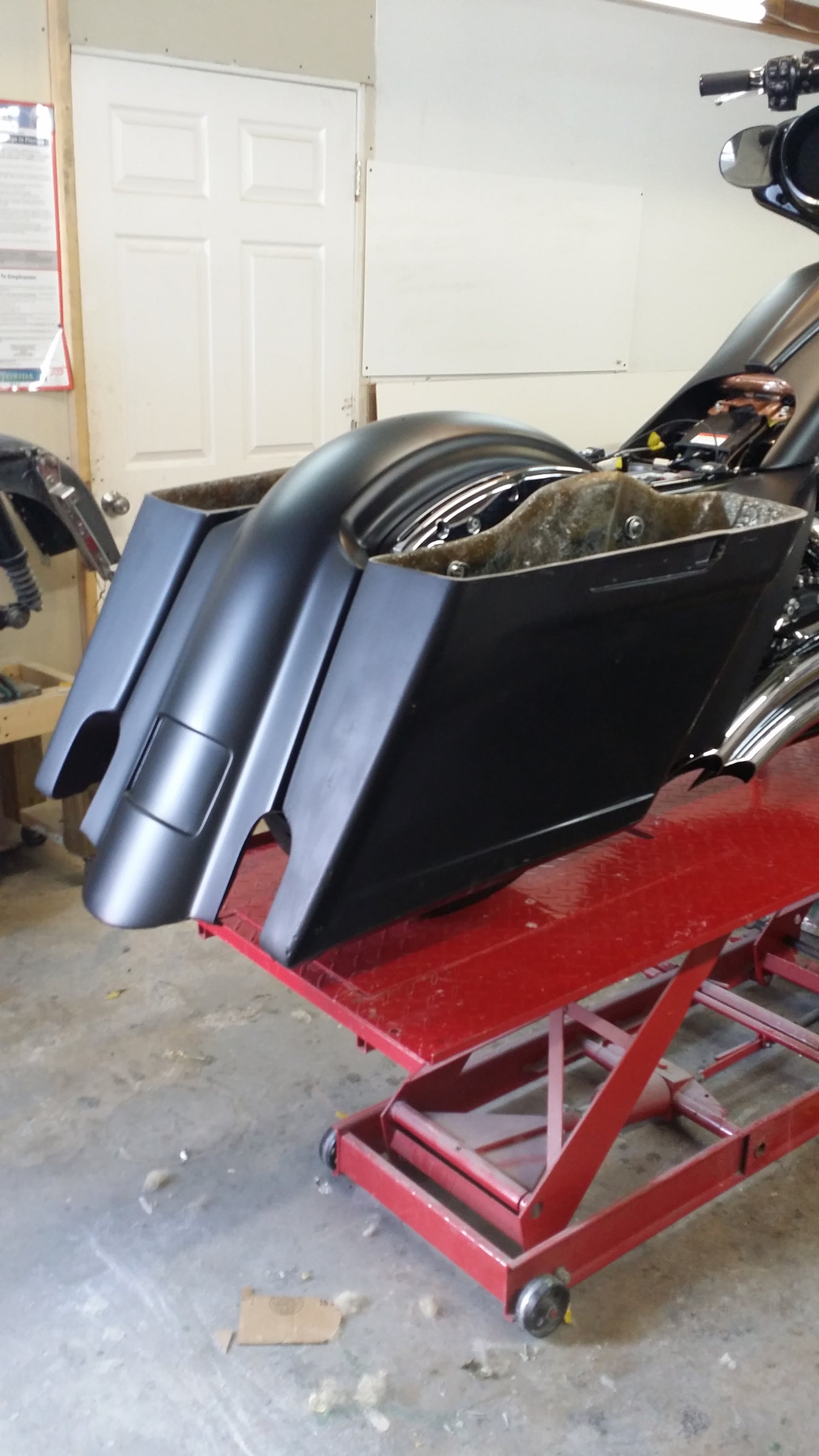 Harley Davidson Saddlebags & Overlay Fender 1997-2013