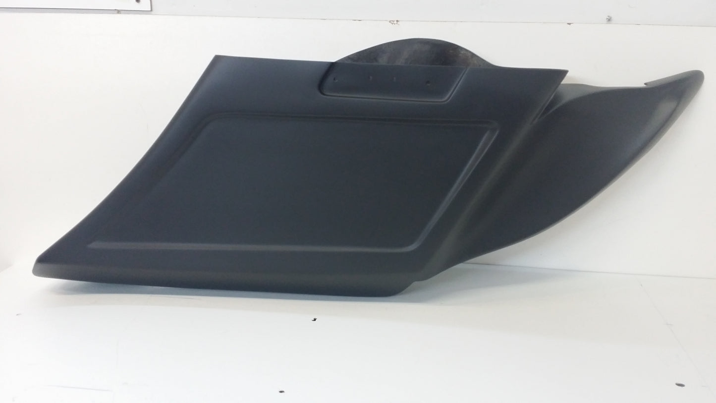 Harley Davidson Softail Classic Fatboy 6" Down 9" Back Saddlebags & Overlay Fender