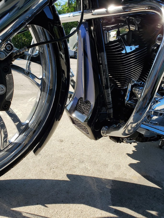 Harley Davidson Stretched Chin Spoiler 97-13 - Bike Life Nation