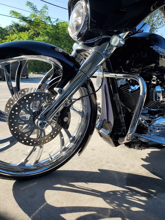 Harley Davidson Stretched Chin Spoiler 97-13 - Bike Life Nation