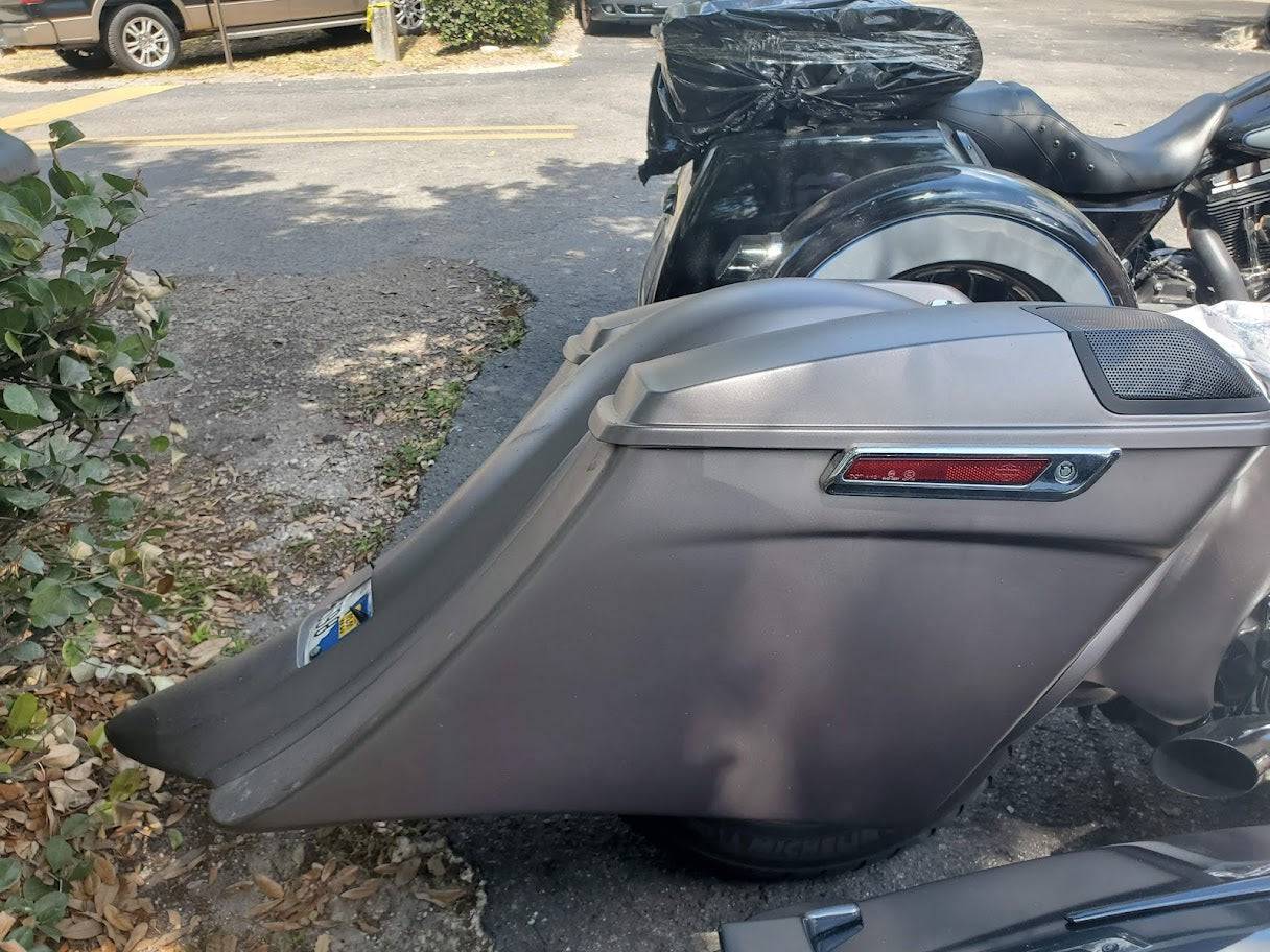 Harley Davidson 1997- 2008 Motorcycle Flh Touring 5" Down 10" Back Reborn Stretched Saddlebags - Bike Life Nation