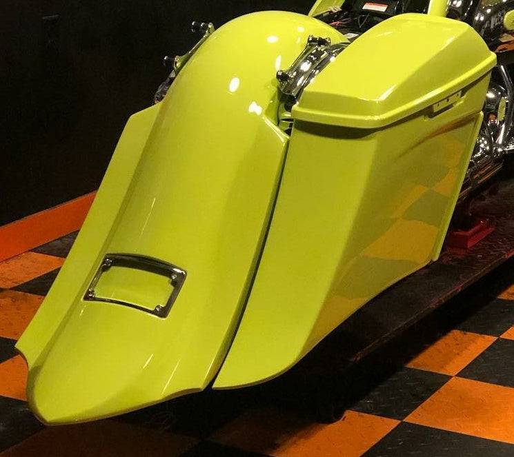 Harley Davidson 1997- 2008 Motorcycle Flh Touring 5" Down 10" Back Reborn Stretched Saddlebags - Bike Life Nation