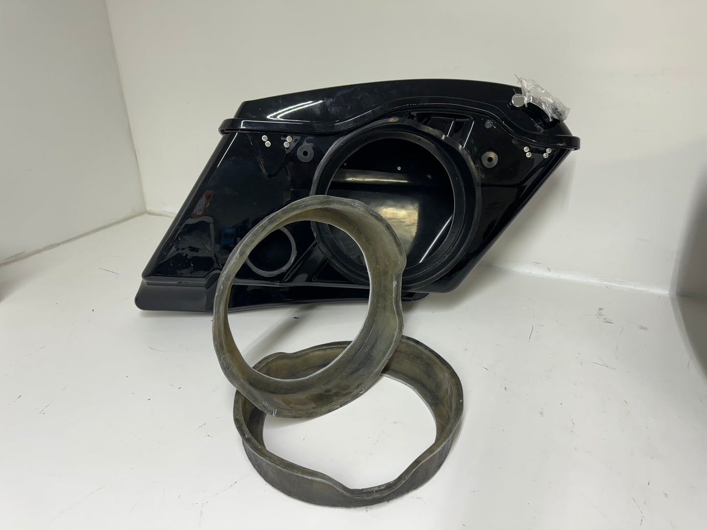 Harley Davidson Fiberglass 10" sub speaker inserts - Bike Life Nation