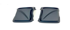 Harley Davidson 6" Down 9" Back Slope Saddlebags & Overlay Fender 1997-2013 - Bike Life Nation