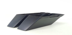 Harley Davidson 6" Saddlebags No Exhaust Cut Out 1997-2013 - Bike Life Nation