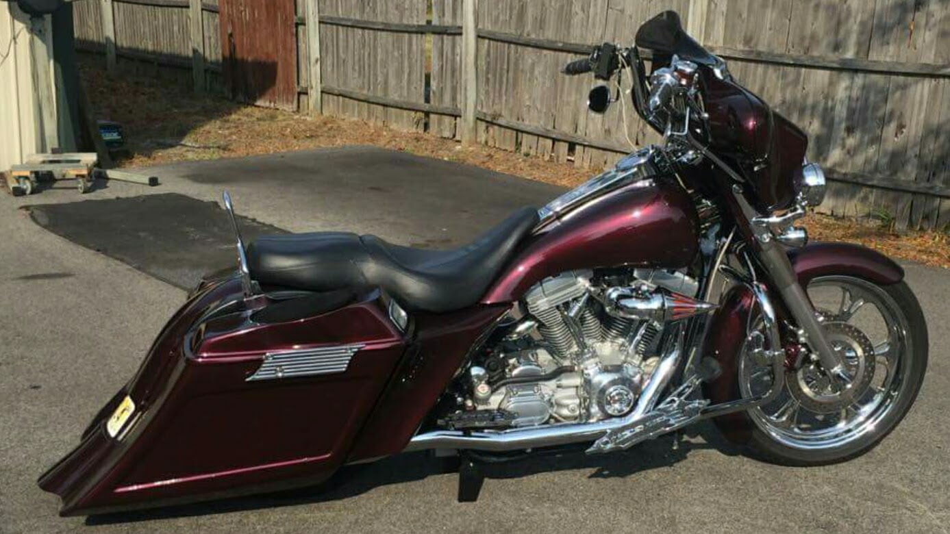 6" Down 9" Back Angled Saddlebag And Fender