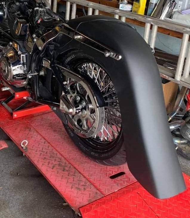Harley Davidson Softail Fl Classic Heritage Cholo Stretched Rear Fender - Bike Life Nation