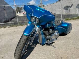 Harley Davidson Touring Street Glide Stretched Raked Out Fairing - Bike Life Nation