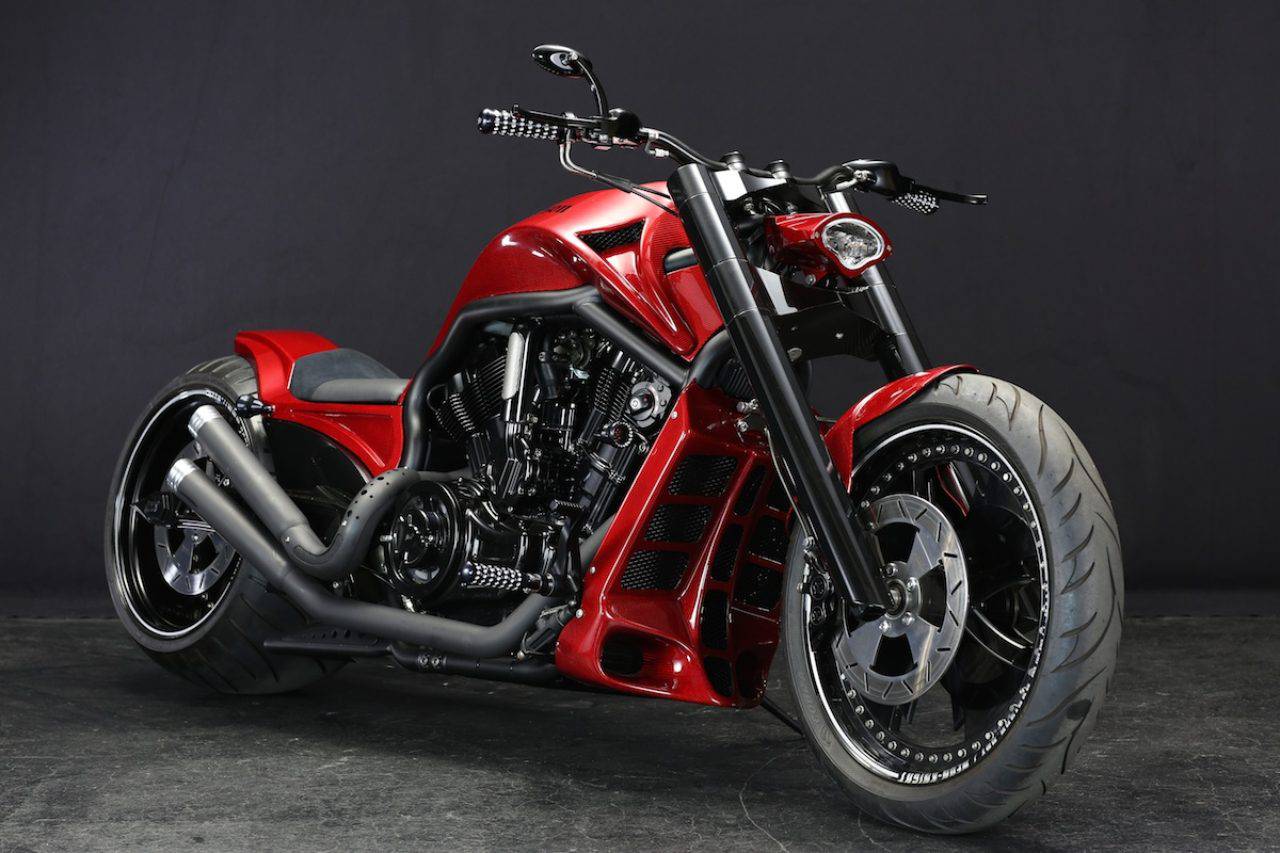 V Rod Muscle Harley Bomber Custom Motorcycle V Rod