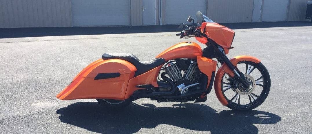 Victory Cross Country Bagger Stretched Side Covers - Bike Life Nation