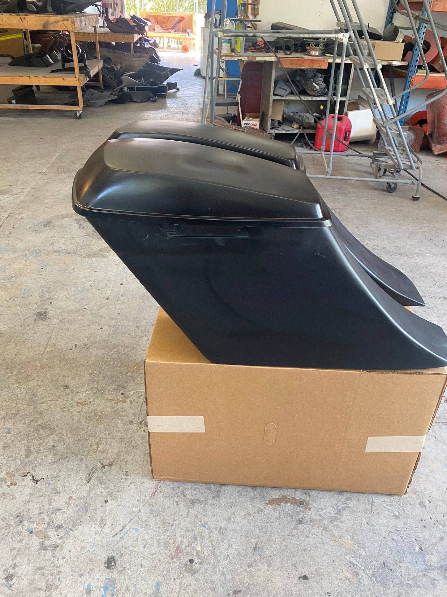 2009-Current Harley Davidson Audio Saddlebags / Fender Air Space Touring Bagger - Bike Life Nation