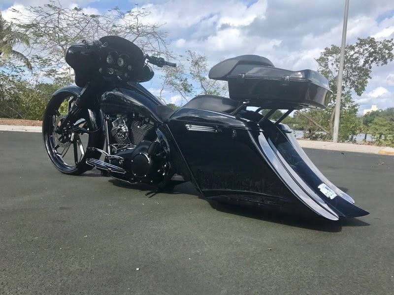 2009-Current Harley Davidson Audio Saddlebags / Fender Air Space Touring Bagger - Bike Life Nation