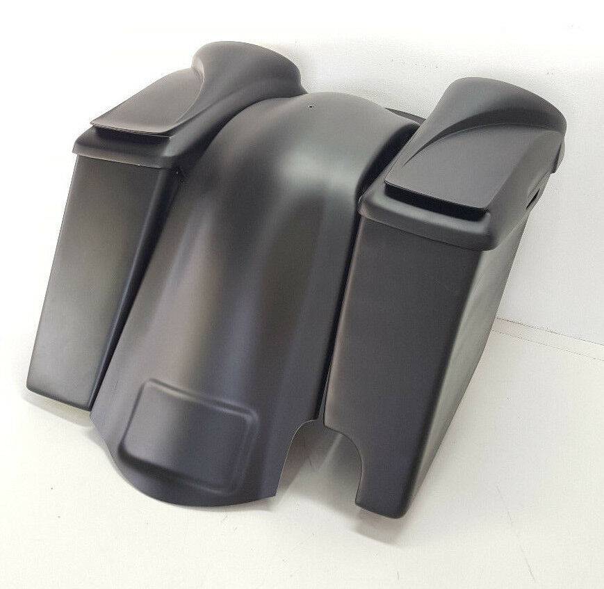 Harley Davidson 8" Speaker Lids 4" Saddlebags, Overlay Fender Right Cutout - Bike Life Nation