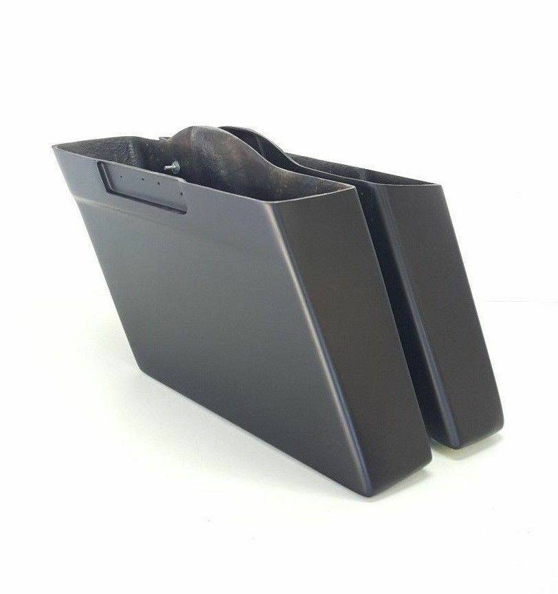 Harley Davidson Stretched Saddlebags Overlay Fender Extended 4" No Lids - Bike Life Nation