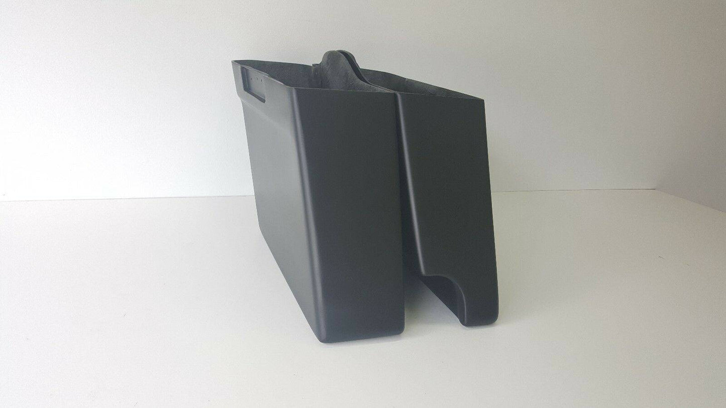 Harley Davidson Touring 8" Inch Stretched 4" Saddlebag Right Exhaust Cut Out - Bike Life Nation