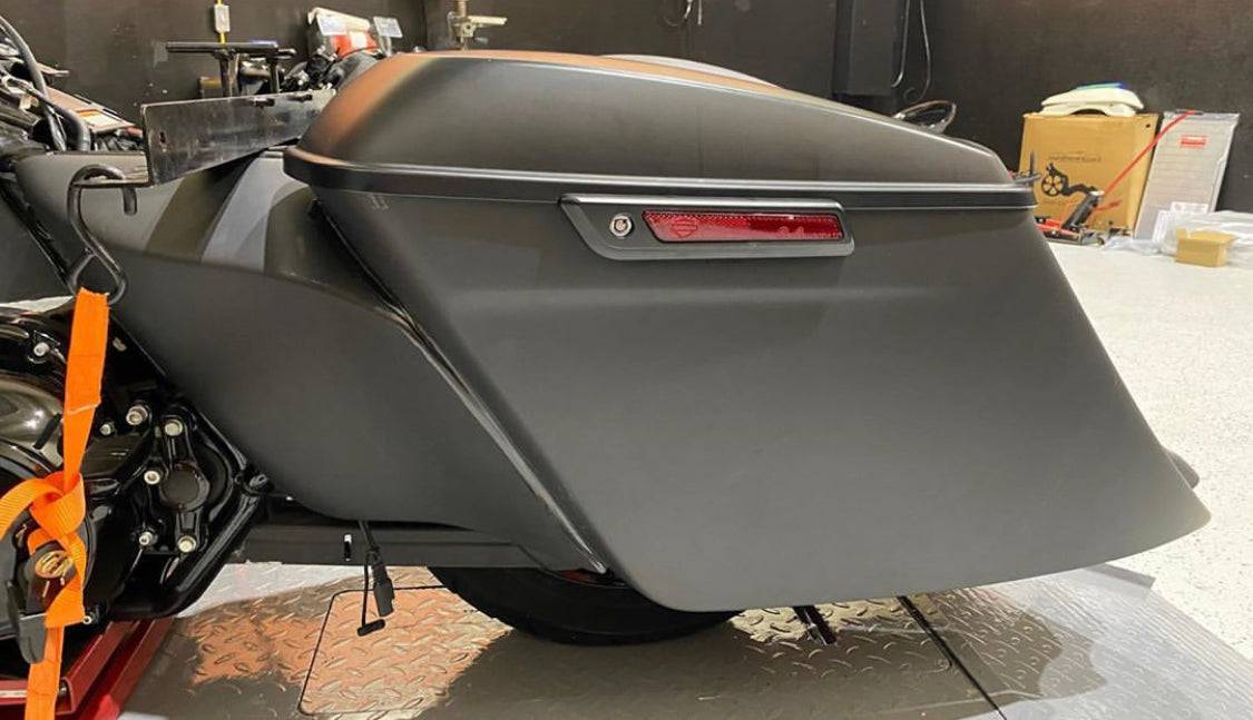 Harley Davidson Flh Touring 4.5" Down 9" Back Dove Tail Stretched Saddlebags - Bike Life Nation