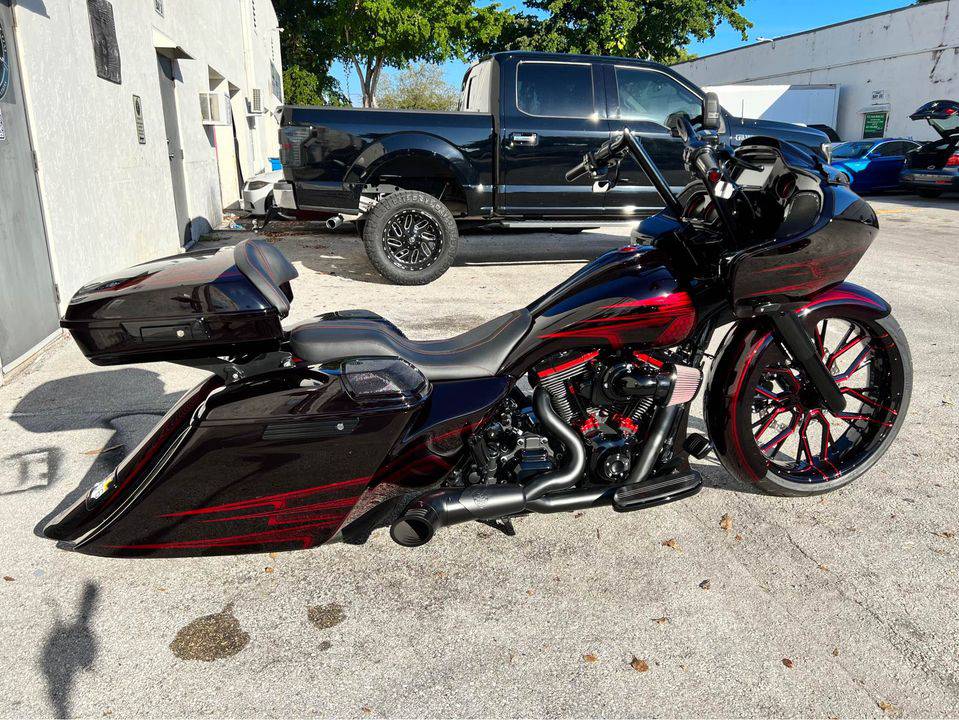Harley Davidson Flh Touring 4.5" Down 9" Back Dove Tail Stretched Saddlebags - Bike Life Nation