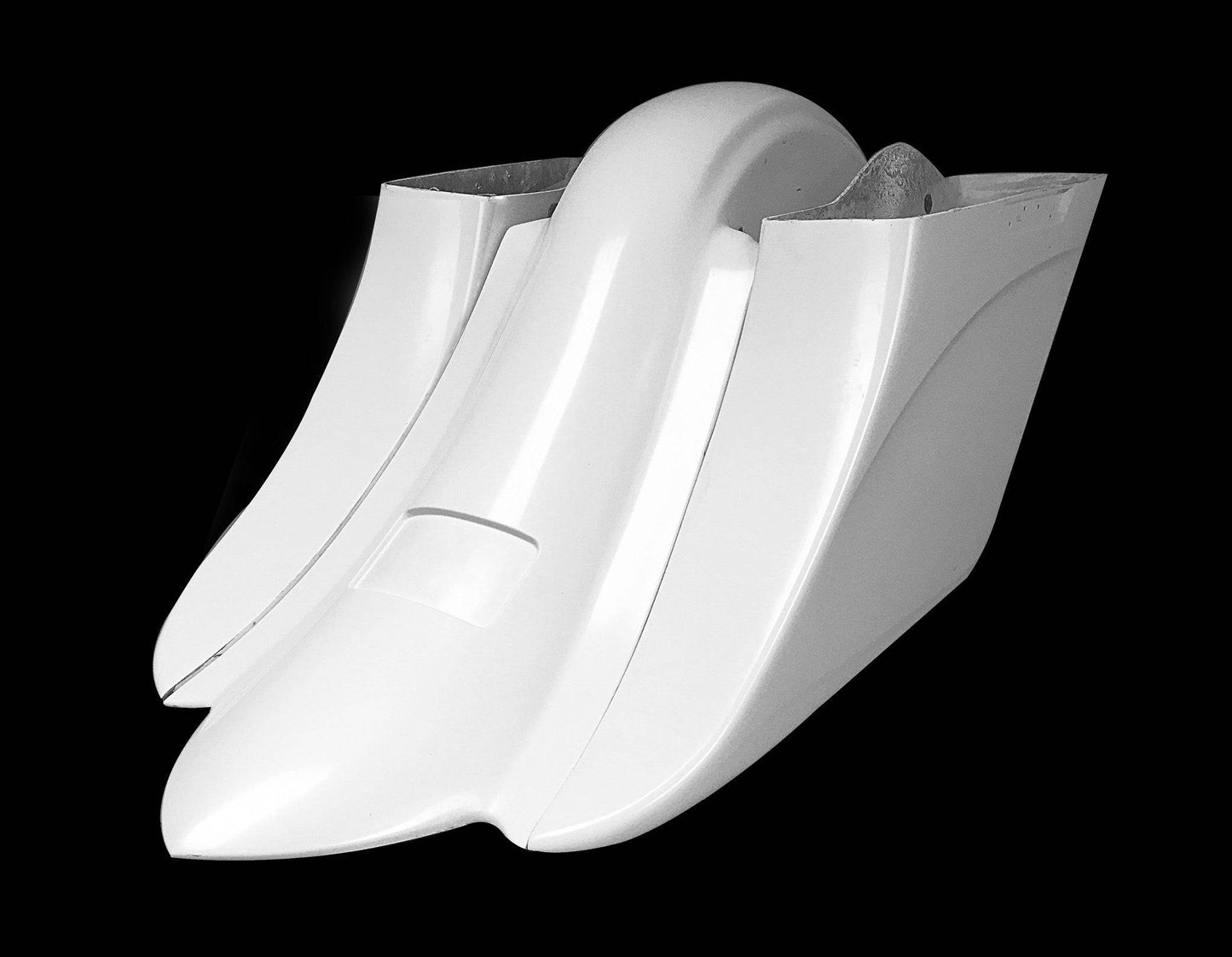 Harley Davidson Flh Touring 8" Down 18" Back Addict Stretched Saddlebags - Bike Life Nation