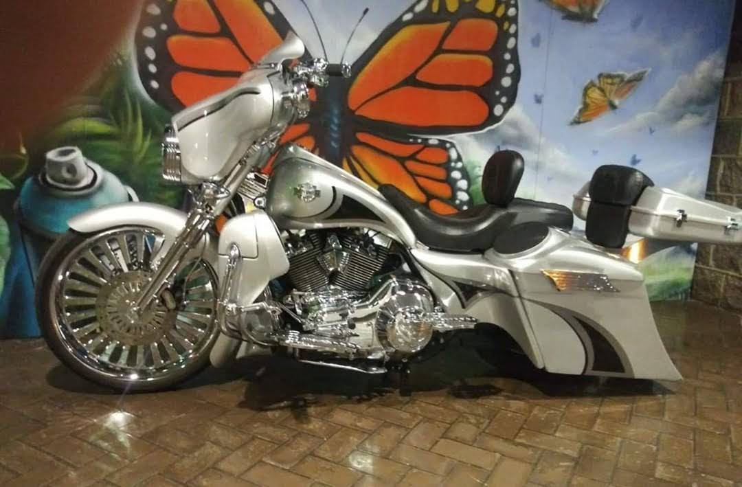 Harley Davidson Slope Saddlebags 6" Down 9" Back Touring Motorcycles - Bike Life Nation