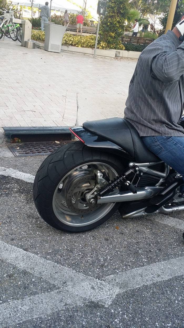 Harley Davidson Rear Chopped Fender Vrod Rear V-rod Vrsc, Vrscaw, Vrscd, Vrscdx - Bike Life Nation