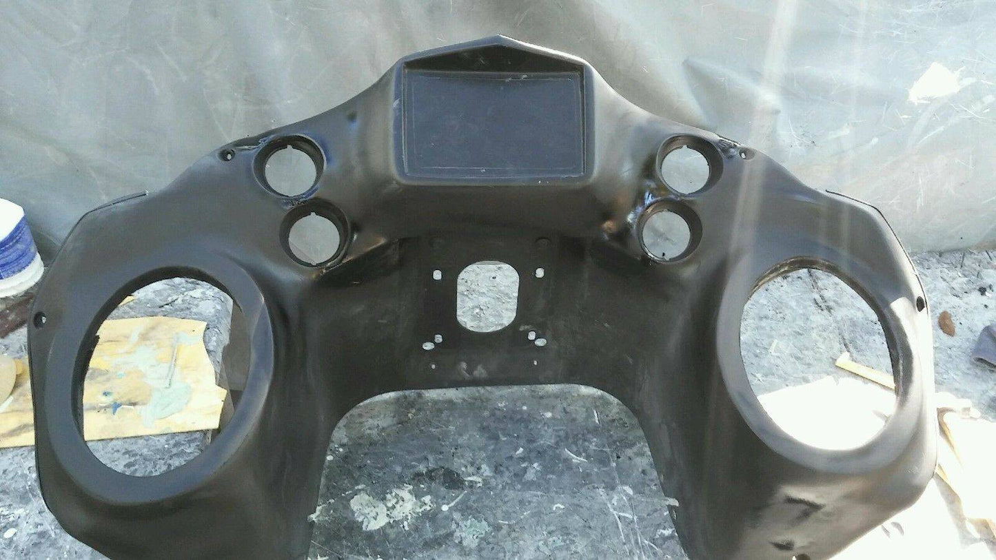 Custom Double Din Insert Dash Road Glide Harley-Davidson 97-13 - Bike Life Nation