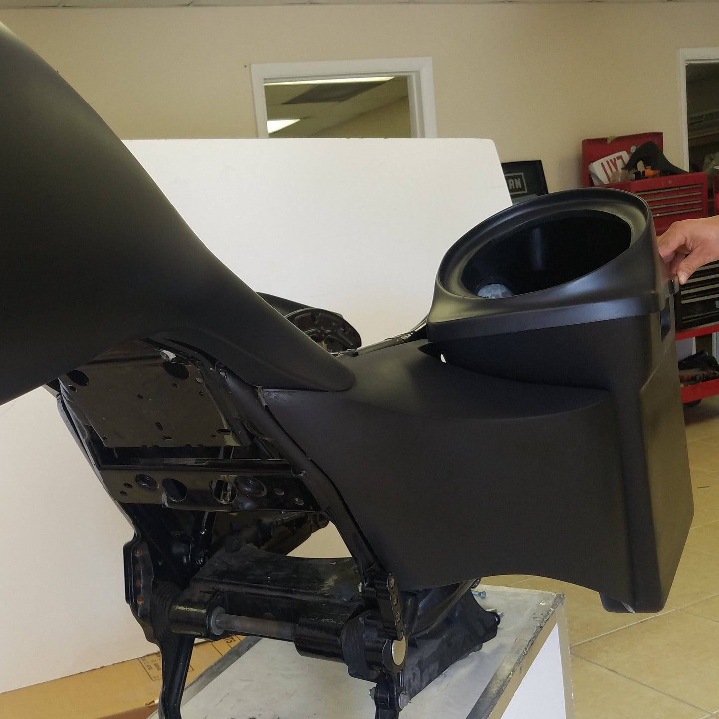 Harley Davidson 4" Stretched Side Covers Flh Motorcycle Extended 2009-2013 - Bike Life Nation