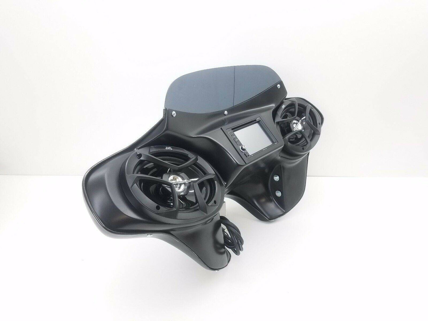 Harley Davidson Double Din Fairing Roadking Bagger 6x9 Road King Stereo Setup - Bike Life Nation