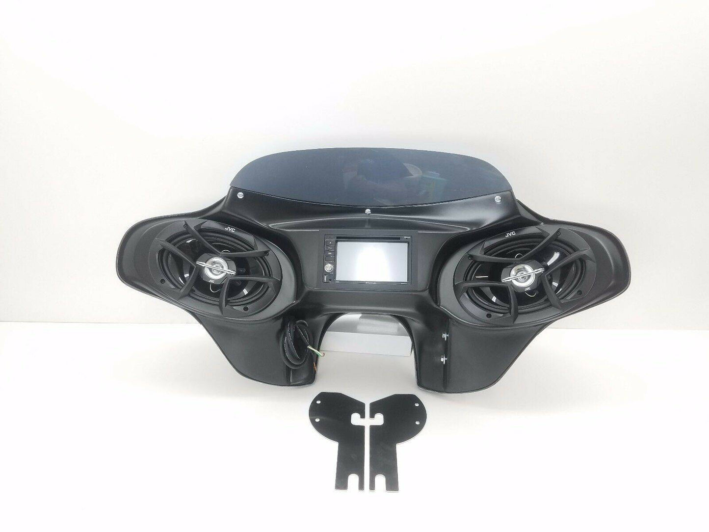 Harley Davidson Double Din Fairing Roadking Bagger 6x9 Road King Stereo Setup - Bike Life Nation