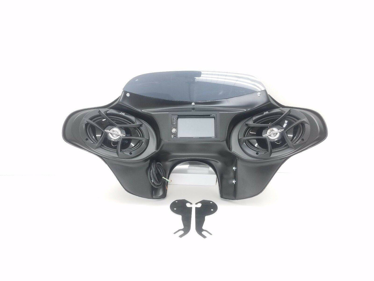 Harley Davidson Double Din Fairing Softail Bagger 6x9 Stereo complete Setup - Bike Life Nation