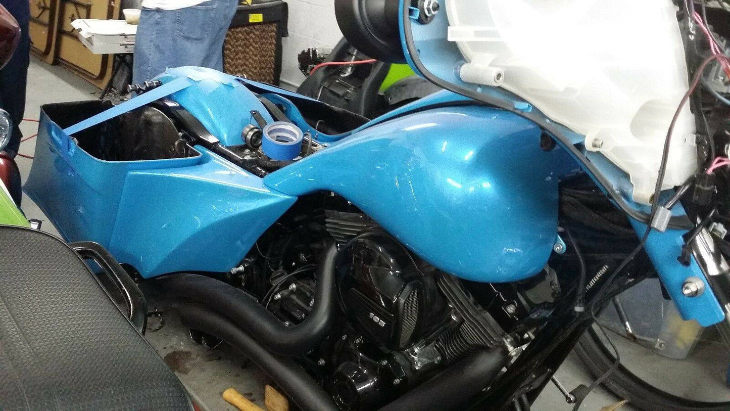 Harley Davidson Stretched Side Cover Road king Street, Road Glide 2014-current FLH - Bike Life Nation