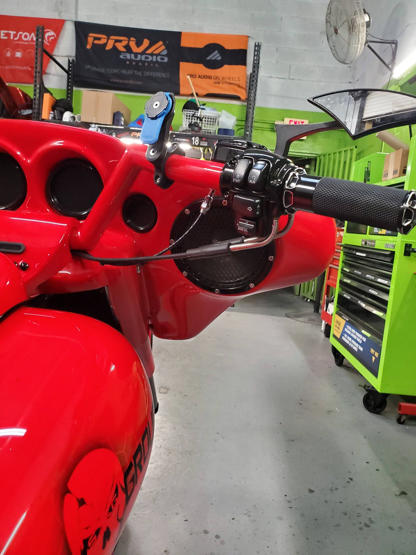 Stealth Street Glide Fairing for 6.5" speakers Harley Davidson Bagger Raked 30 - Bike Life Nation