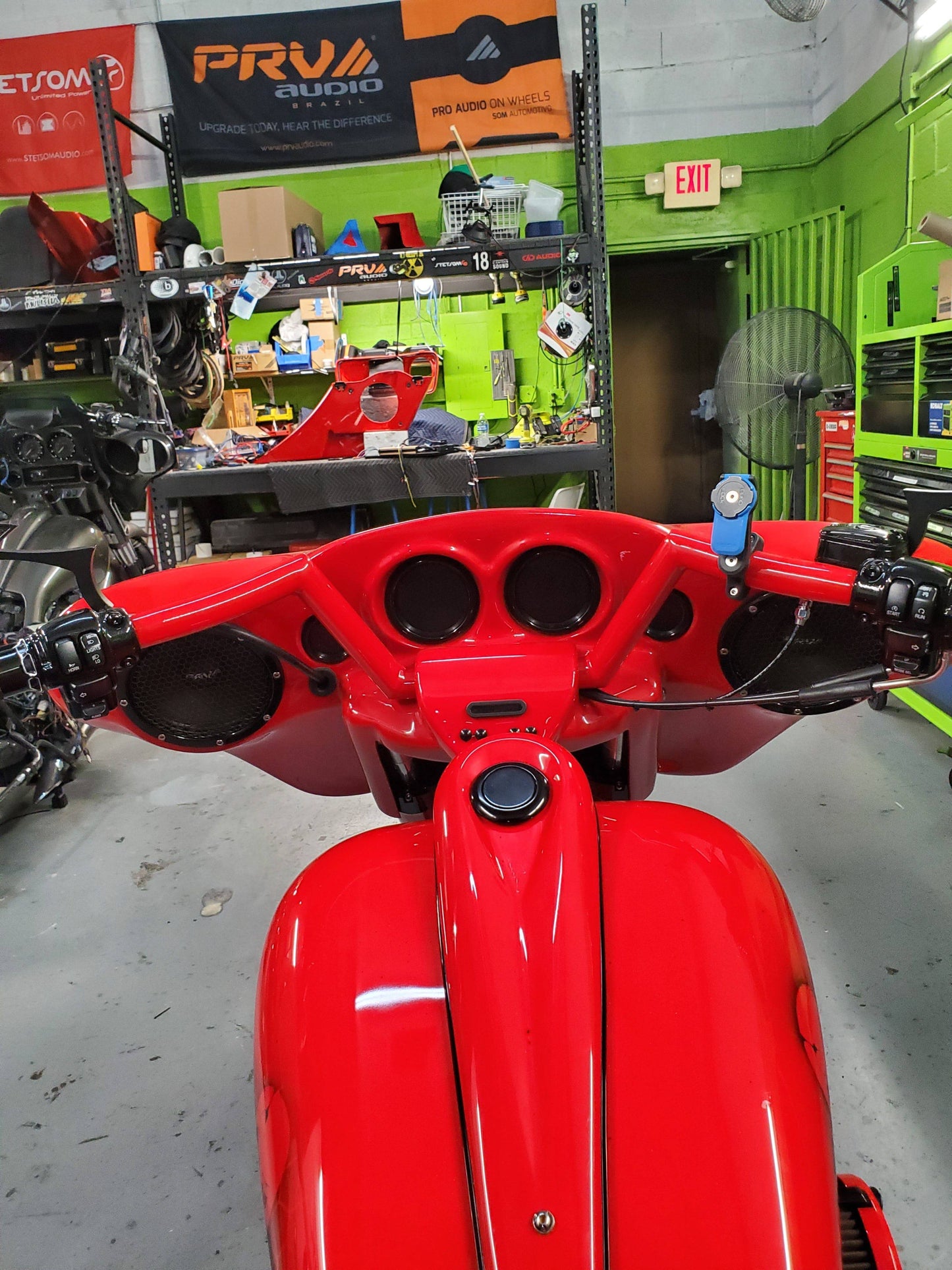 Stealth Street Glide Fairing for 6.5" speakers Harley Davidson Bagger Raked 30 - Bike Life Nation