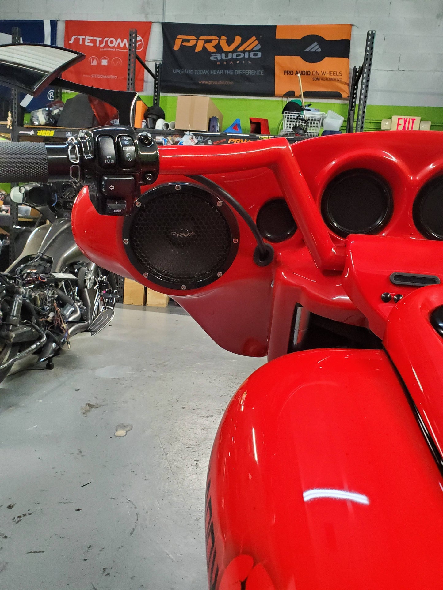 Stealth Street Glide Fairing for 6.5" speakers Harley Davidson Bagger Raked 30 - Bike Life Nation