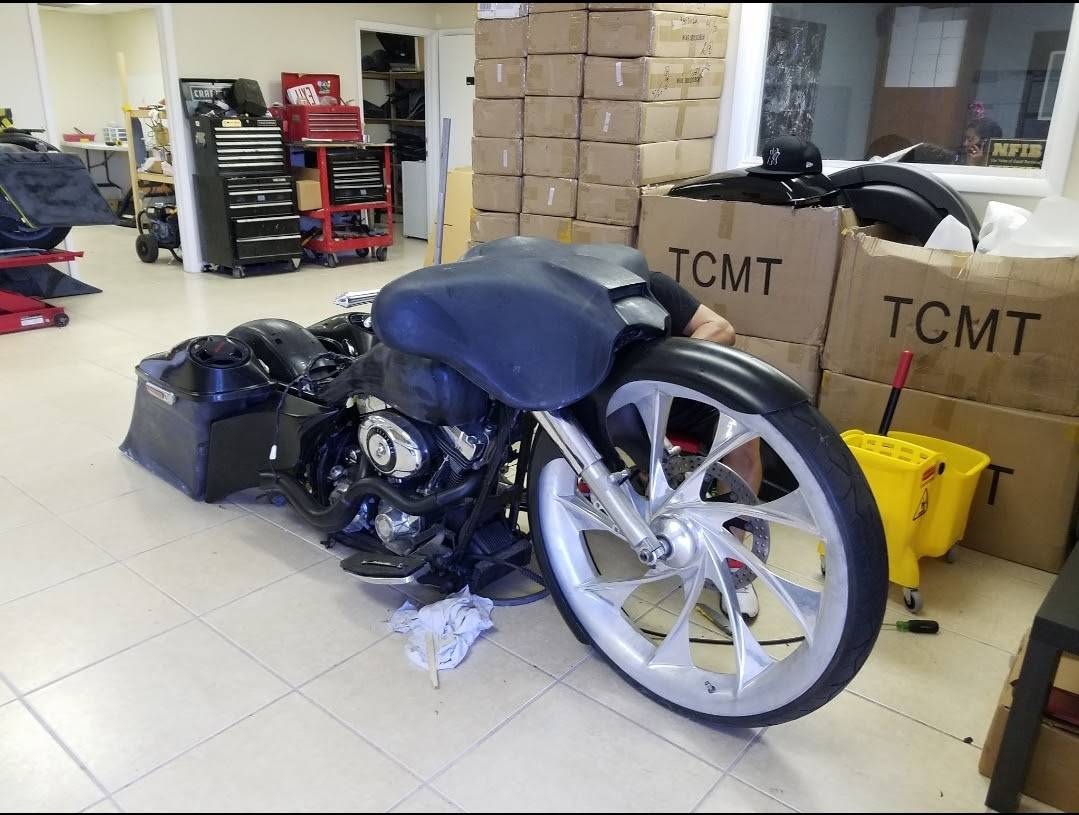 Stealth Street Glide Fairing for 6.5" speakers Harley Davidson Bagger Raked 30 - Bike Life Nation