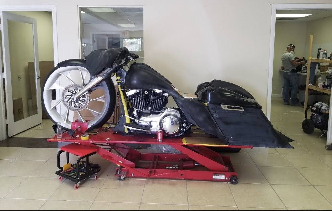 Stealth Street Glide Fairing for 6.5" speakers Harley Davidson Bagger Raked 30 - Bike Life Nation