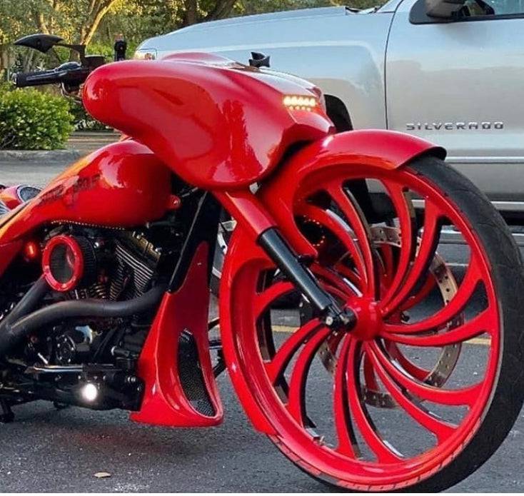 Stealth Street Glide Fairing for 6.5" speakers Harley Davidson Bagger Raked 30 - Bike Life Nation