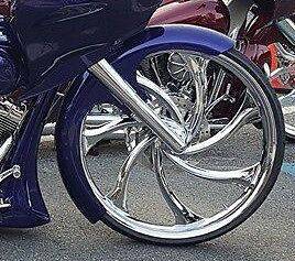 30" Bagger Wrap Fender Harley Davidson Touring Motorcycles Flh - Bike Life Nation