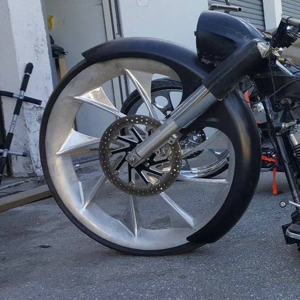 30" Bagger Wrap Fender Harley Davidson Touring Motorcycles Flh - Bike Life Nation
