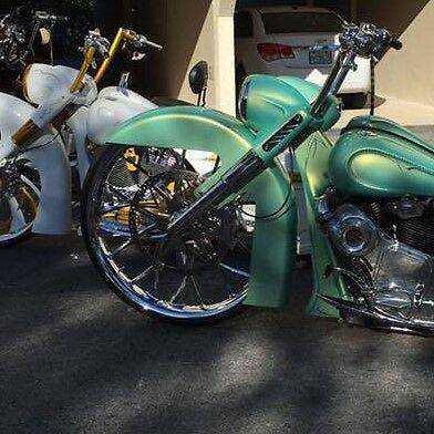 32" Fiberglass Front Stretched FL Fender Harley Davidson Touring/ Bagger - Bike Life Nation