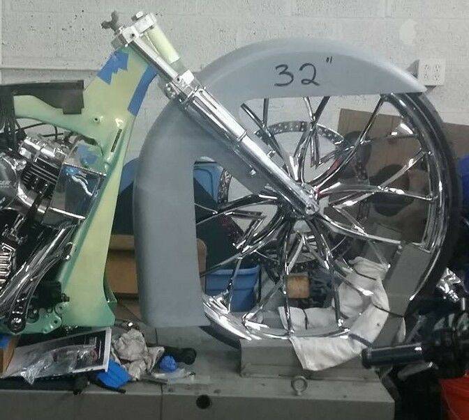 32" Fiberglass Front Stretched FL Fender Harley Davidson Touring/ Bagger - Bike Life Nation