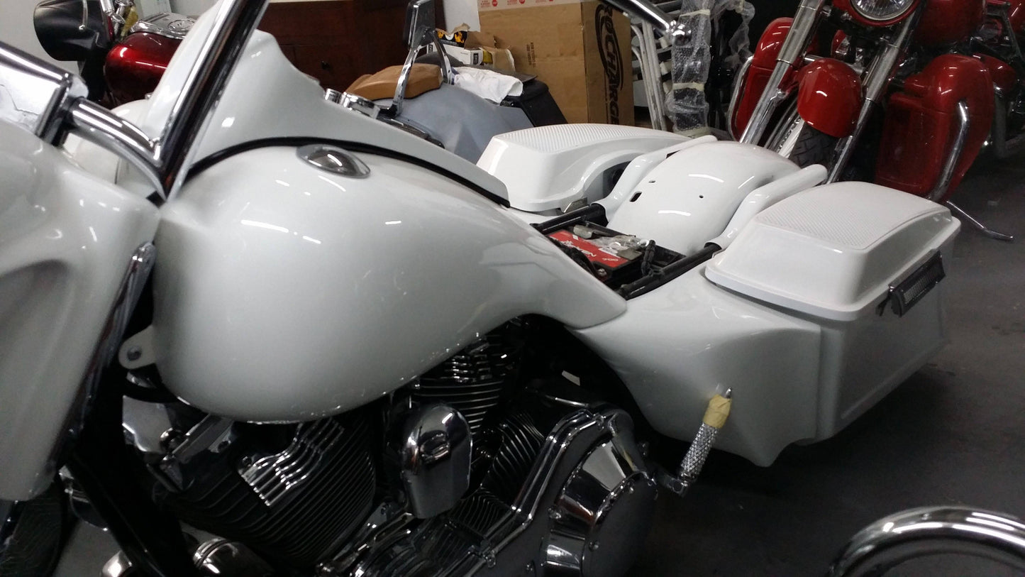 Harley Davidson Road king Stretched Tank Cover & Side Covers - Bike Life Nation