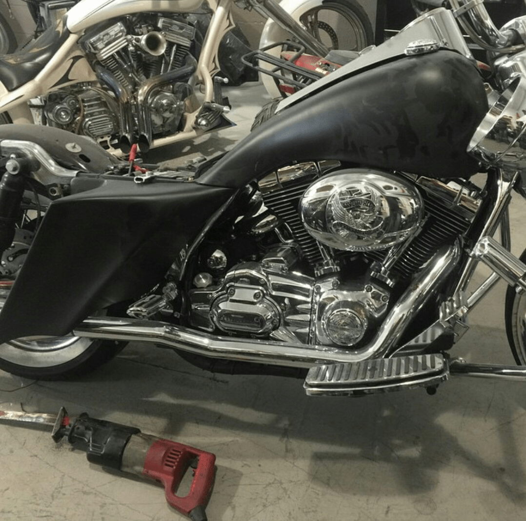 Harley Davidson Road king Stretched Tank Cover & Side Covers - Bike Life Nation