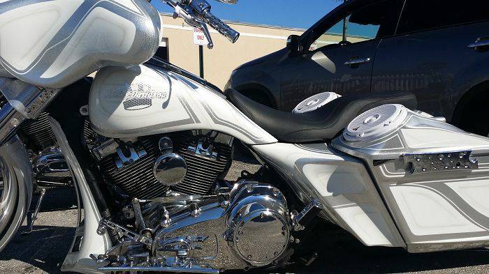 1997-2007 Street Glide Stretched Extended Side Cover Gas Tank Shrouds Bagger - Bike Life Nation
