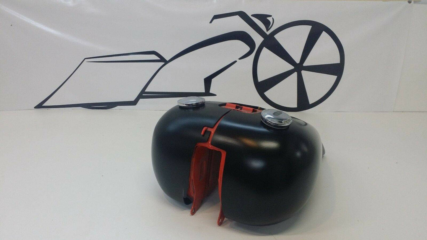 2000-2015 Harley Davidson Softail Fatboy Stretched Tank Shroud Covers 5 GALLON - Bike Life Nation
