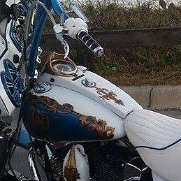 2000-2015 Harley Davidson Softail Fatboy Stretched Tank Shroud Covers 5 GALLON - Bike Life Nation