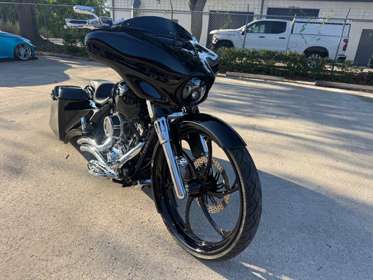 Harley Davidson Touring Street Glide Stretched Raked Outer Fairing - Bike Life Nation