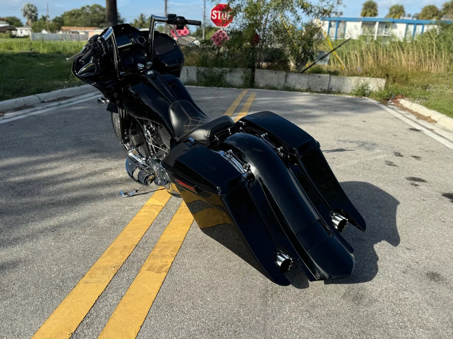 Harley Davidson 5" Down 10" Back Fender & Saddlebags