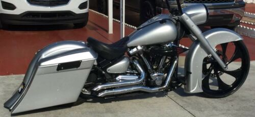 Yamaha Road 6" Down 9" Back Saddlebag And Fender