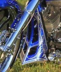 Harley Davidson Stretched Rake Chin Spoiler - Bike Life Nation