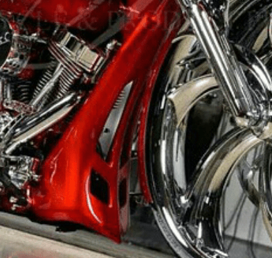 Harley Davidson Stretched Rake Chin Spoiler - Bike Life Nation